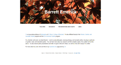 Desktop Screenshot of barrettemerick.com